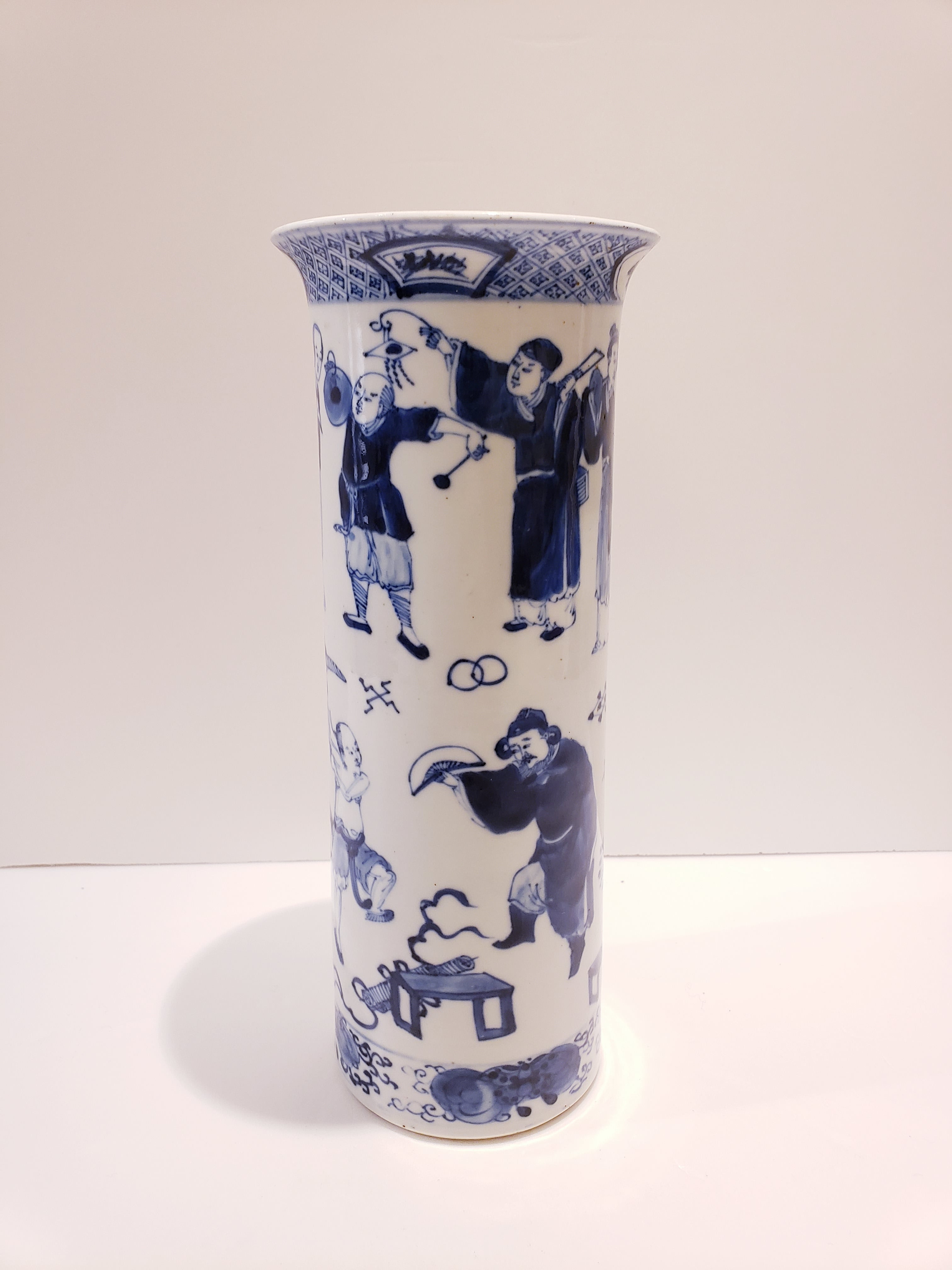 Blue & White Porcelain Vase