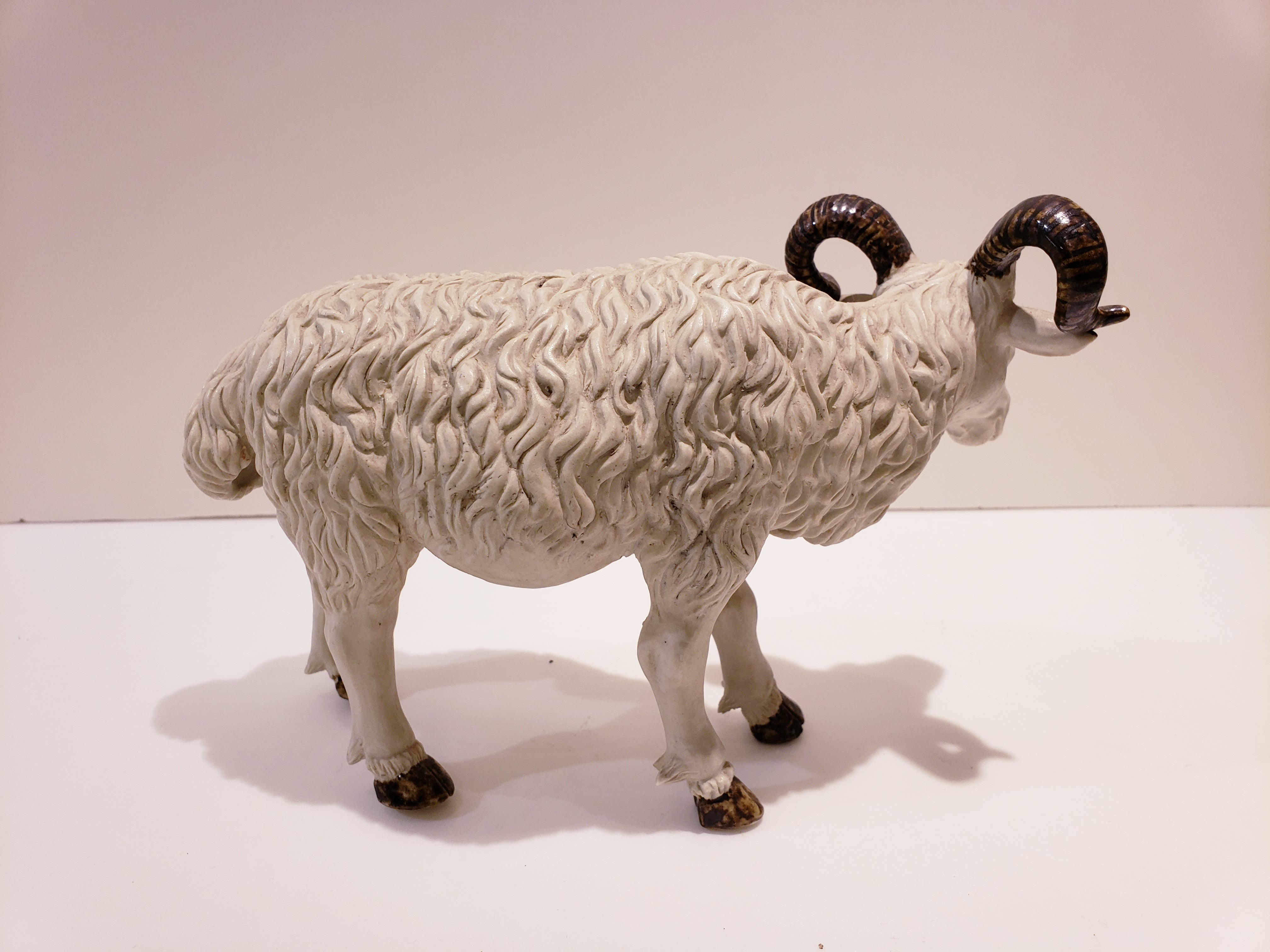 Biscuit Porcelain Goat