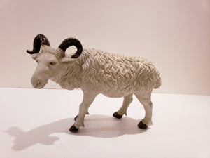 Biscuit Porcelain Goat