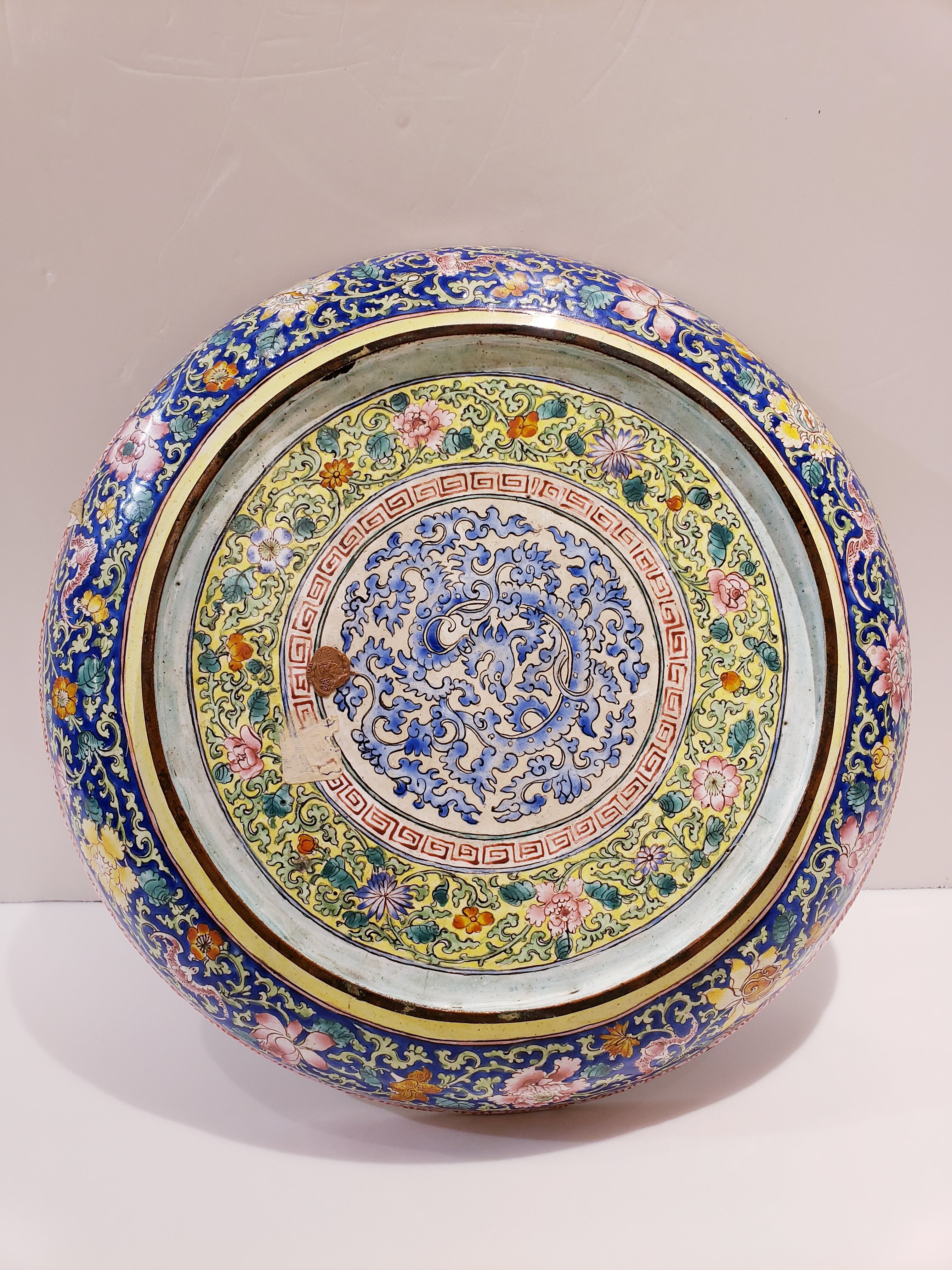 Large Enamel Bowl