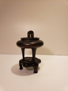 18th century incense burner with stand