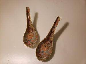 Qing Dao Guang period  pair of spoon