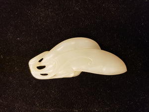 Qing dynasty white jade